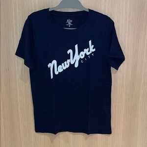 J. Crew New York City (retro graphic) Short Sleeve Tee